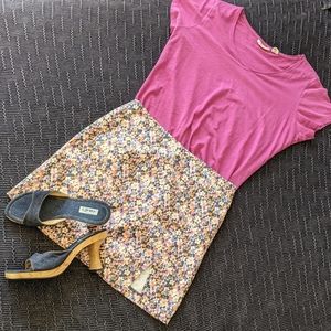 Wild Fable Floral Skirt Sz 10